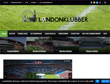 Tablet Screenshot of londonklubber.dk
